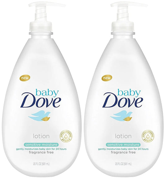 Baby Dove Lotion Sensitive Moisture 20 oz?(Pack of 2)