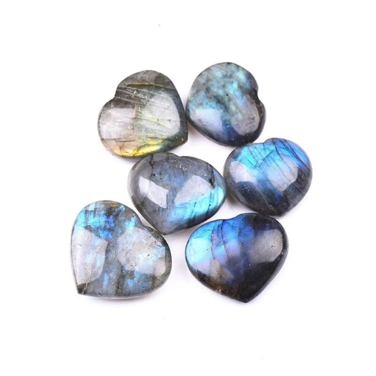 Natural Crystal Labradorite Heart Natural Labradorite Labradorite Crystal Crystal Hearts Healing Crystal Labradorite Stone