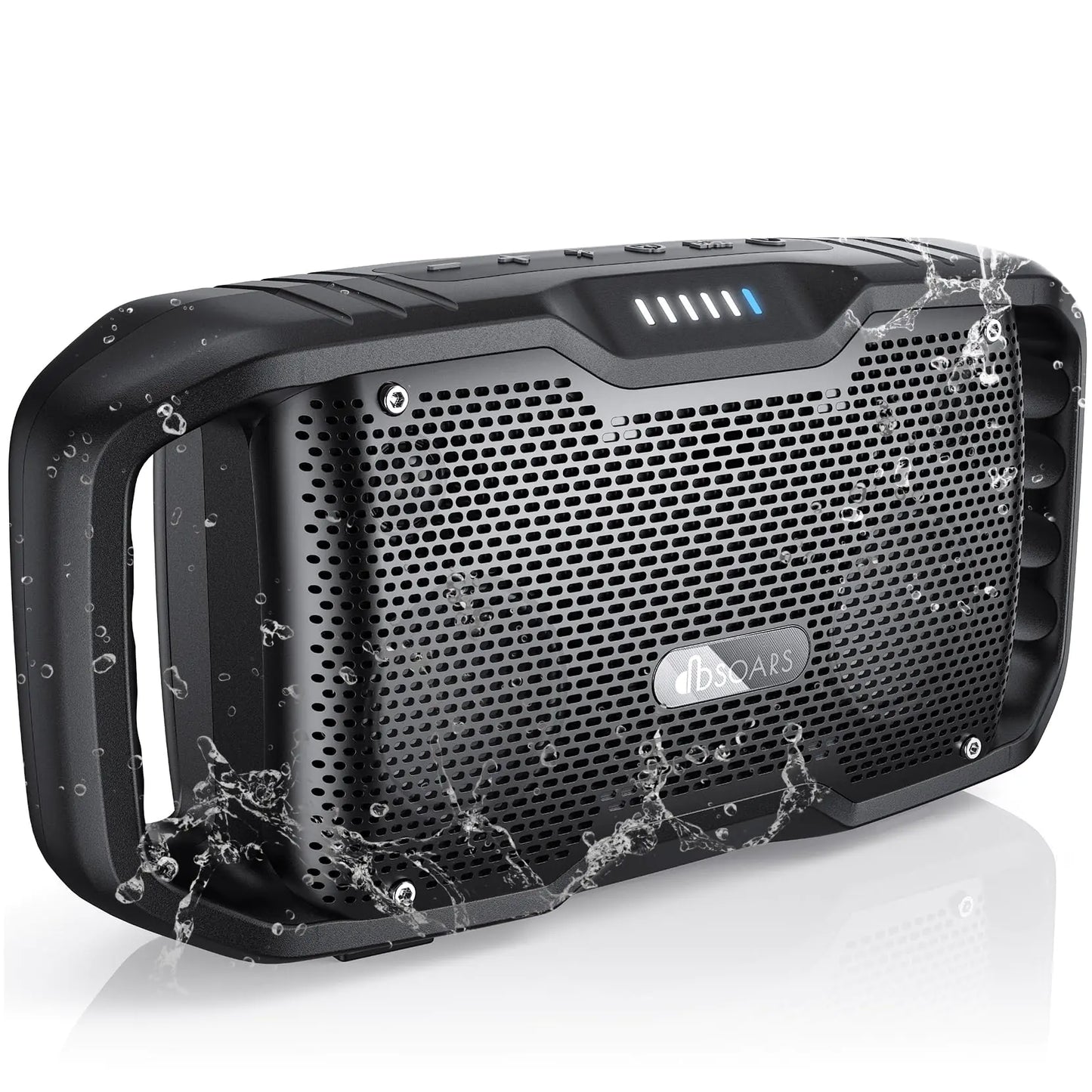 Exclusive Bass Bluetooth Speakers with Subwoofer Portable 50W Stereo Sound Wireless Speaker IPX5 Waterproof Outdoor Speakers with TWS Pairing Built-in Mic 30H Playtime AUX for Camping Beach